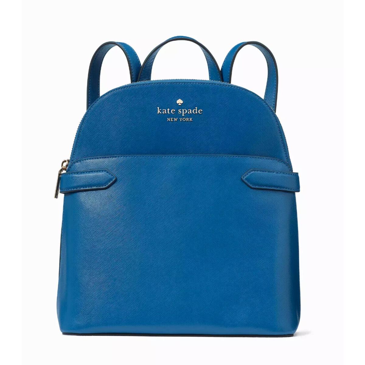 Kate Spade New York Staci Dome Leather Backpack Shoulder Bag Purse