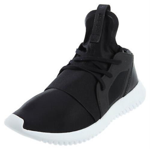 Adidas Tubular Defiant Shoes Womens Style :S75249 - Black/Black-White