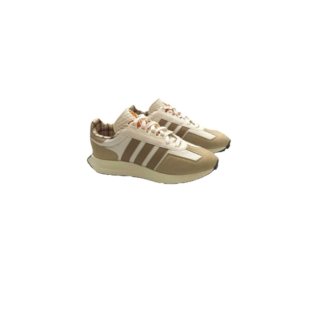 Adidas Men`s Retropy E5 Activewear Shoes - Off White/Beige/Brown