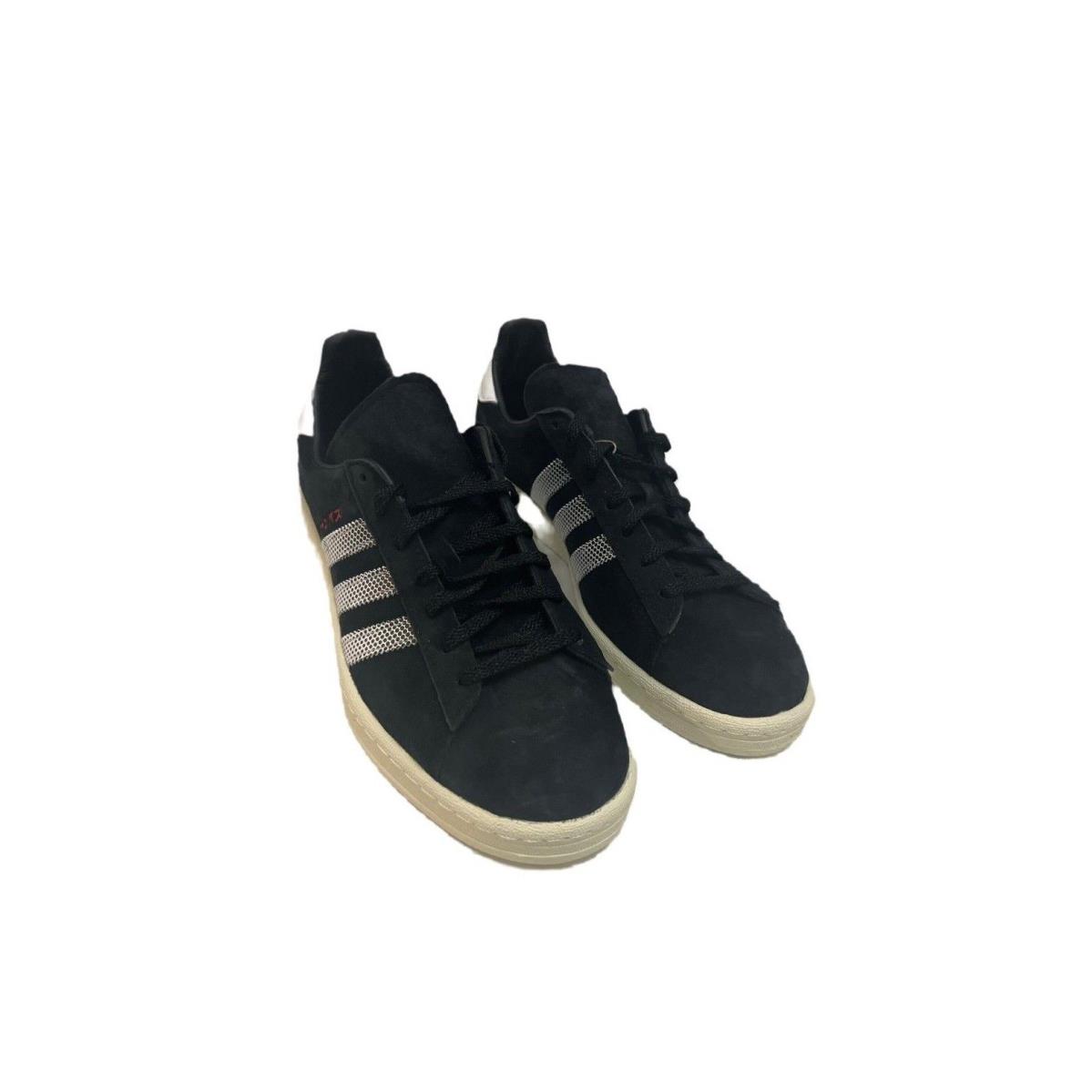 Adidas Men`s Campus 80`s Casual/activewear Shoes - Core Black/Cloud White/Off White