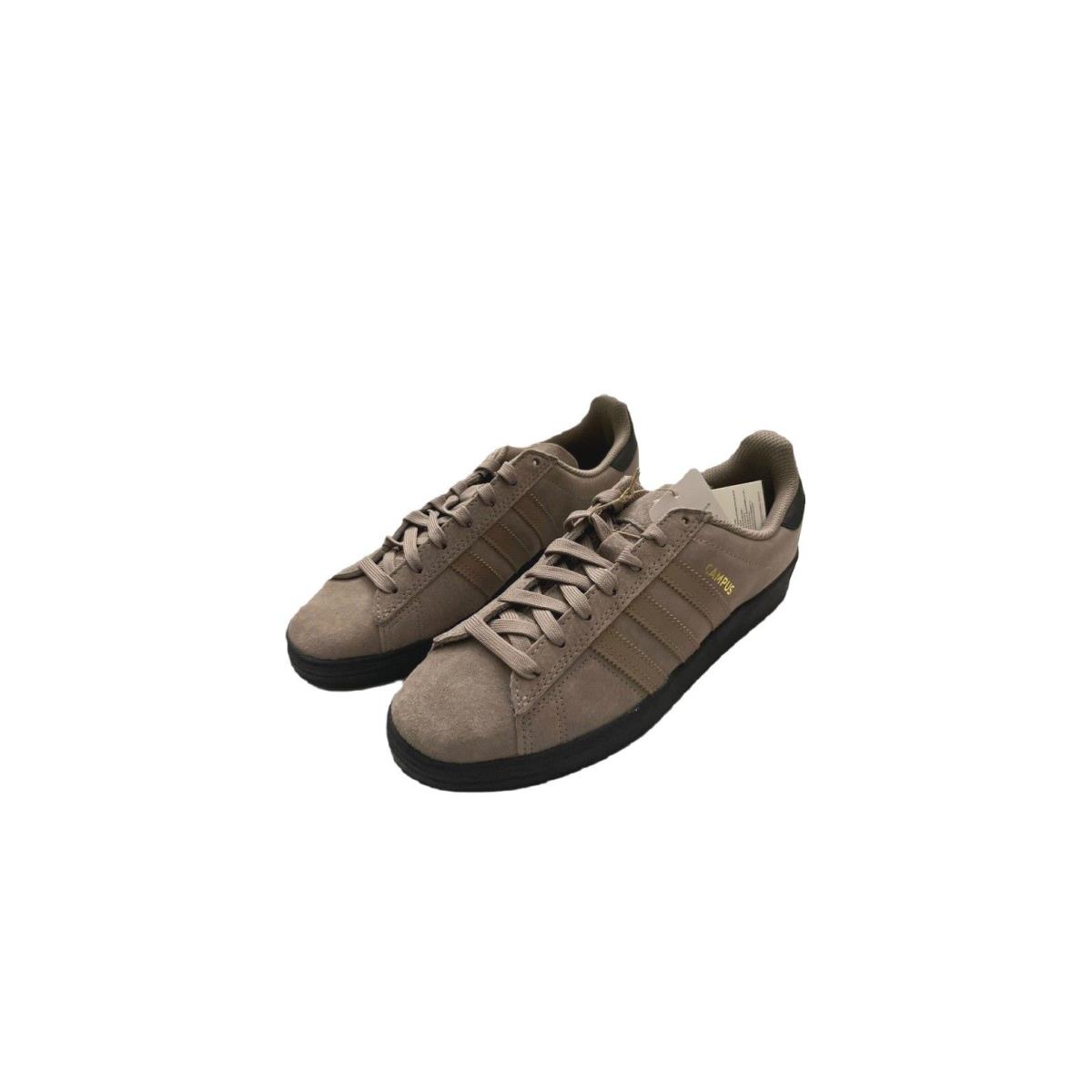 Adidas Men`s Campus Adv Casual/activewear Shoes - Chalky Brown/Chalkie Brown/Gold Metallic
