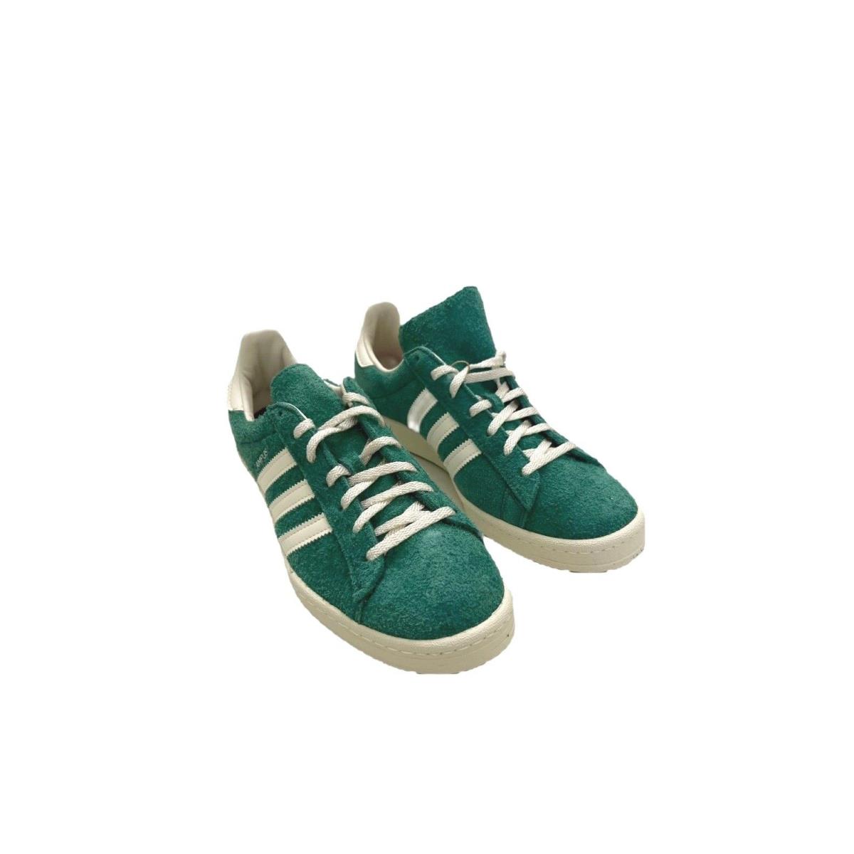 Adidas Men`s Campus 80`s Casual /activewear Shoes - Collegiate Green/Off White/Off White