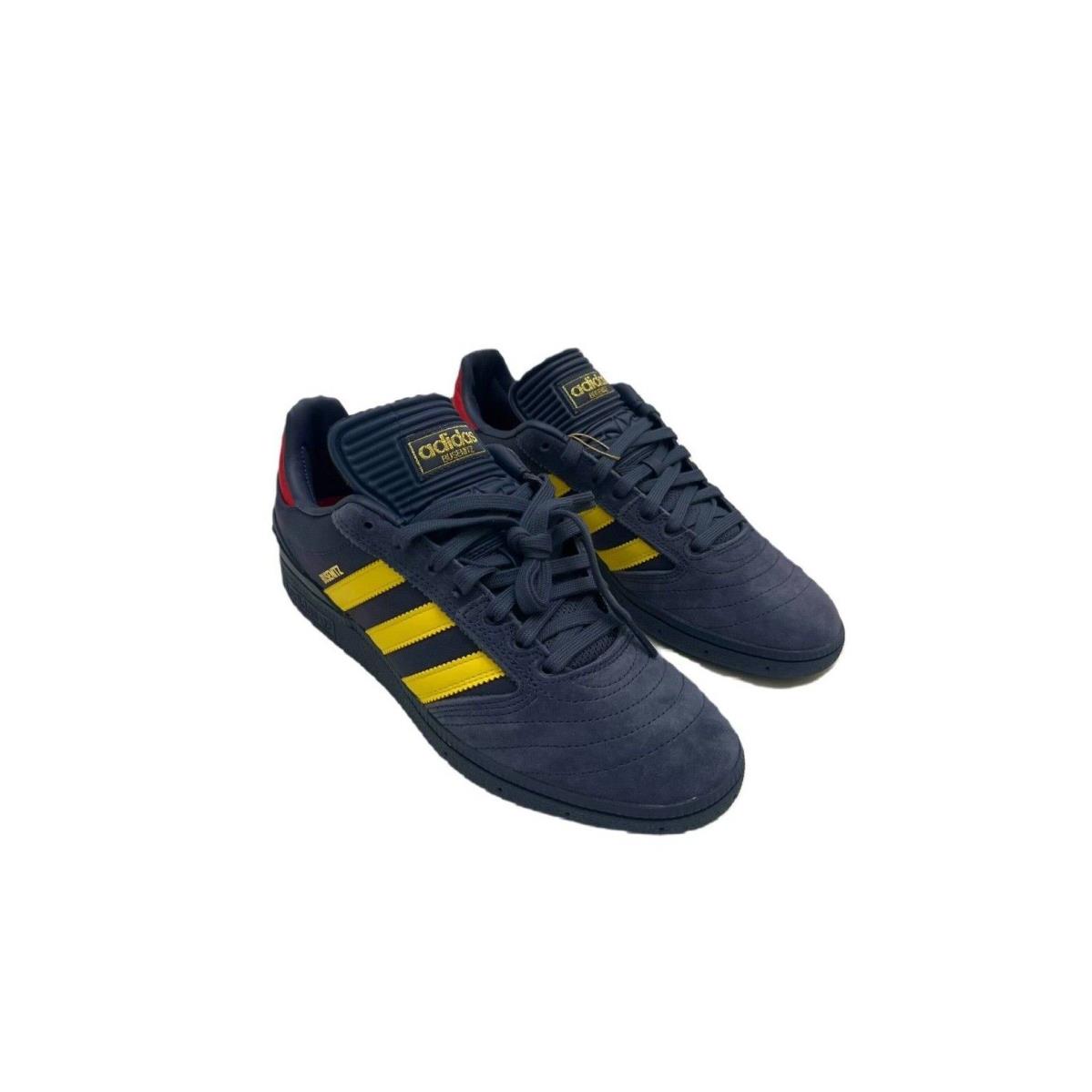 Adidas Men`s Busenitz Activewear/casual Shoes - Shadow Navy/impact Yellow/Scarlett