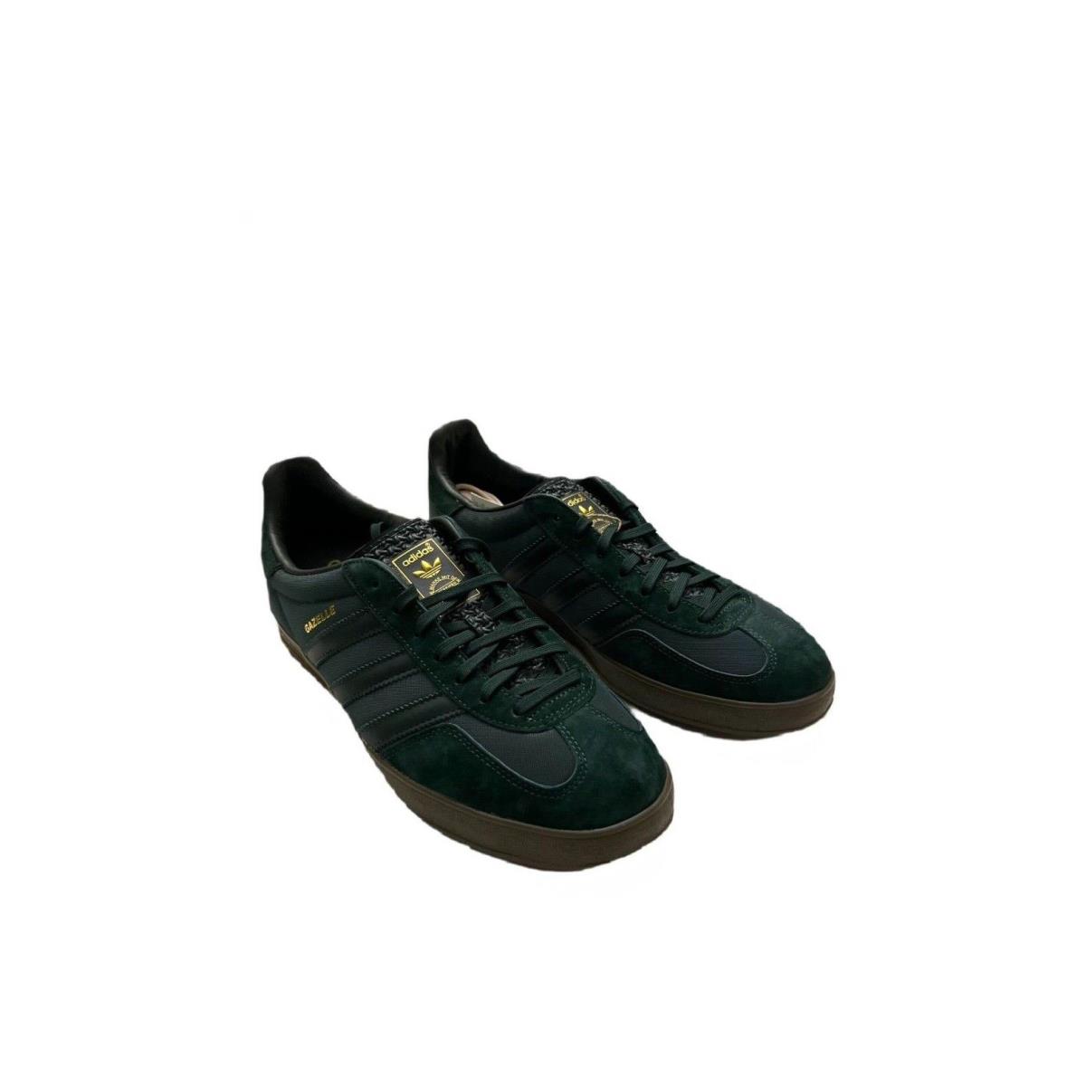 Adidas Men`s Gazelle Indoor Activewear/casual Shoes - Shadow Green/shadow Green/Shadow Green