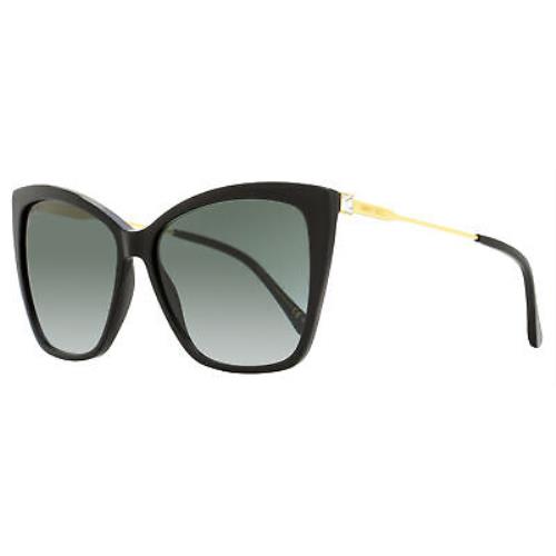 Jimmy Choo Butterfly Seba Sunglasses 8079O Black/gold 58mm