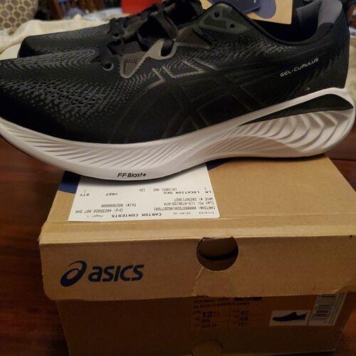 Asics Men`s Gel-cumulus 25 Black Carrier Gray Running Shoes Size 12.5