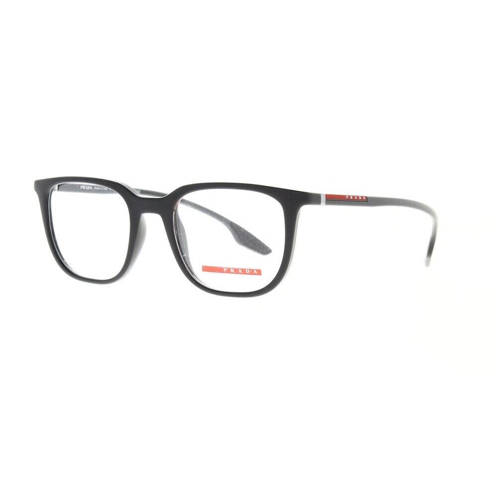 Prada Sport Eyeglasses VPS01O UFK-1O1 Matte Gray Full Rim Frames 50MM Rx-able - Frame: Matte Gray