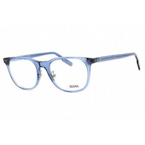 Ermenegildo Zegna EZ5248-H 090 Eyeglasses Shiny Blue Frame 53mm