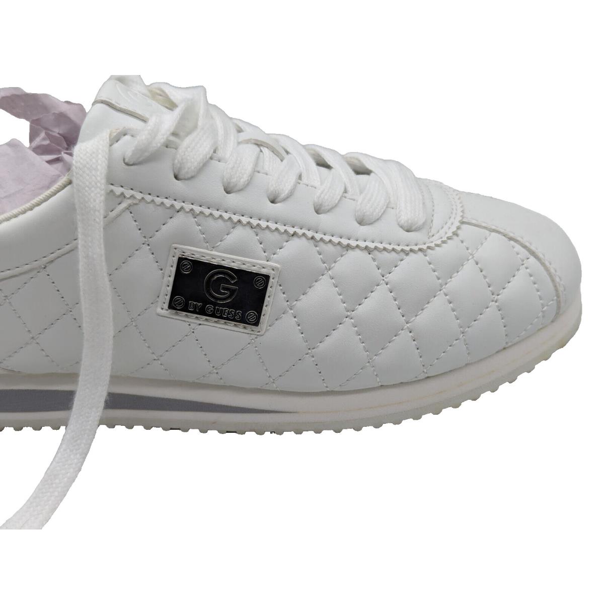 Guess GG Romio Quilted White Sneakers Size 9 M Shoes All Man Made Materials