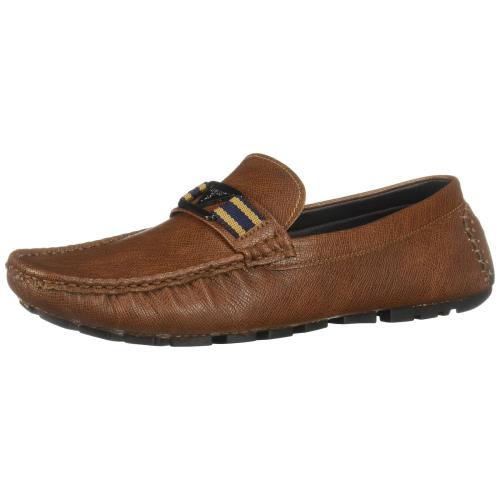Guess Mens Slip on Driving Style Loafer Cognac 9.5 US