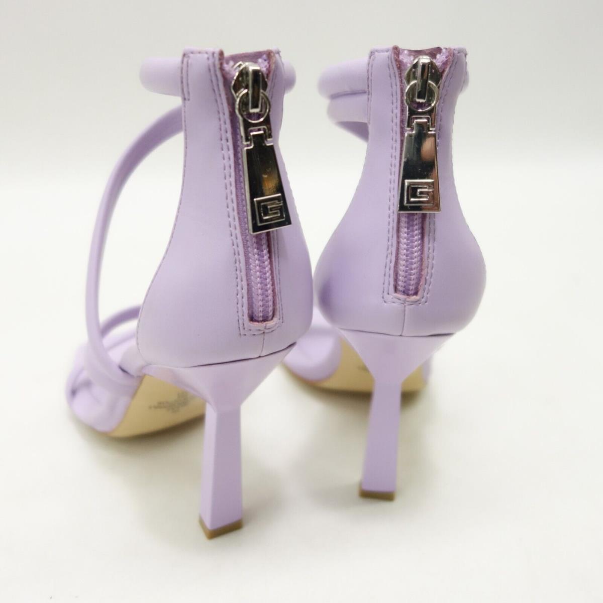 Guess Womens Lalale Purple Heeled Open Toe Dress Pumps Shoes Size US 5 M EU 35.5