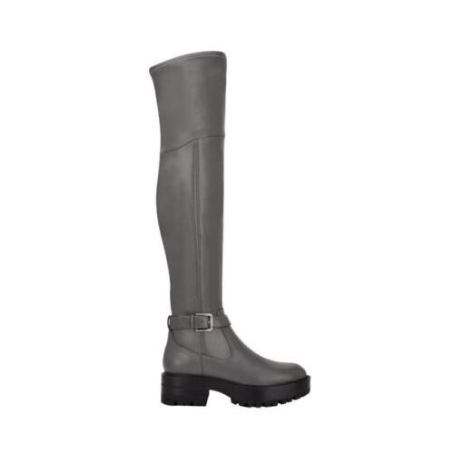 Guess Women`s Frazer Over-the-knee Boots Gray-color Size 8