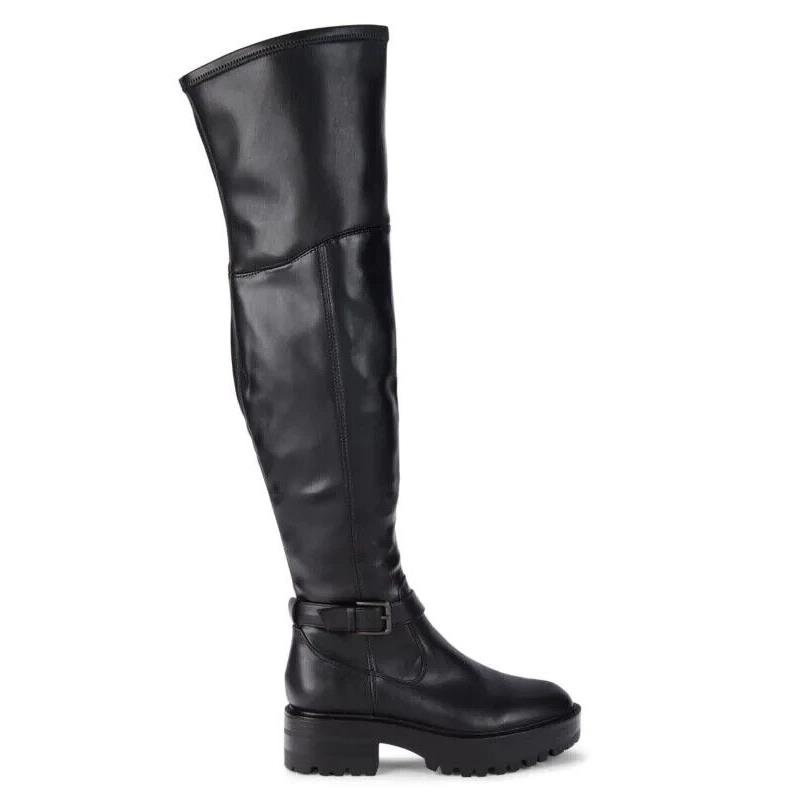 Guess Women`s Frazer Stretch Over The Knee Boots Black Size 5M