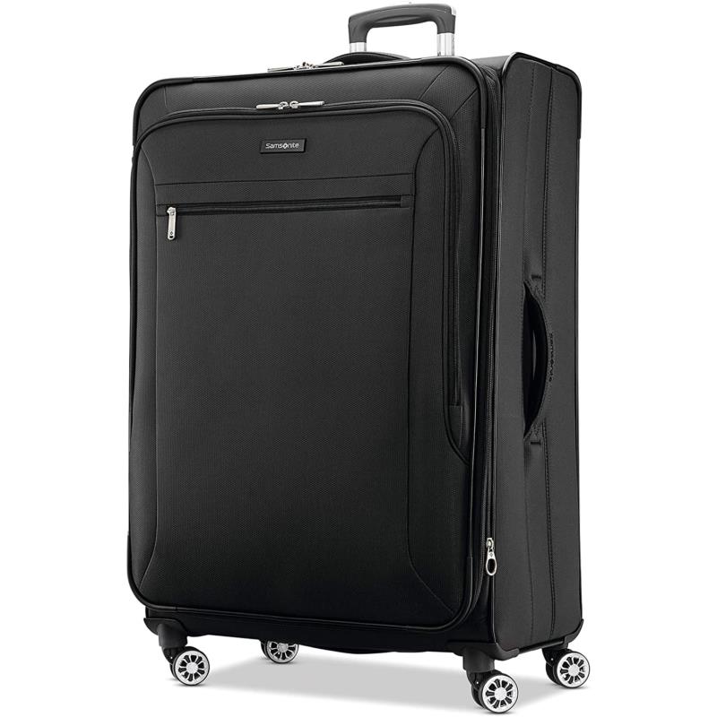 Samsonite Ascella X Softside Expandable Luggage with Spinner Wheels Black Chec