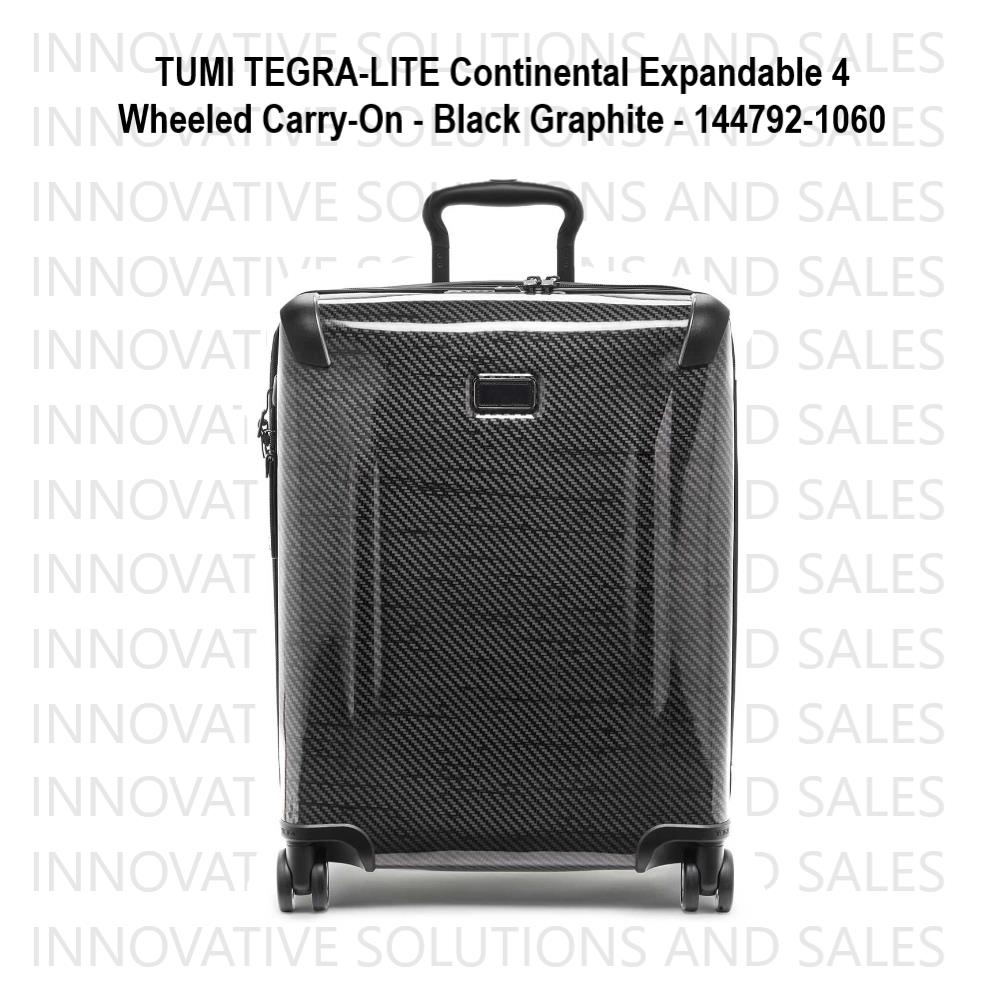 Tumi Tegra-lite Continental Expandable 4Wheel Carryon Black Graphite 144792-1060
