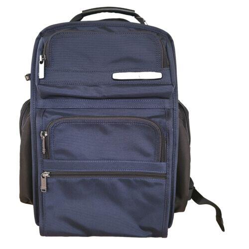 Tumi Brief Pack Harrison Warren Backpack 16.5 Navy Laptop Bag Brief Pack