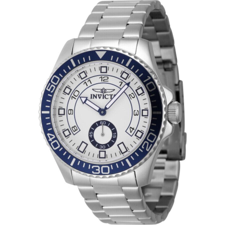 Invicta Pro Diver Quartz White Dial Men`s Watch 47124