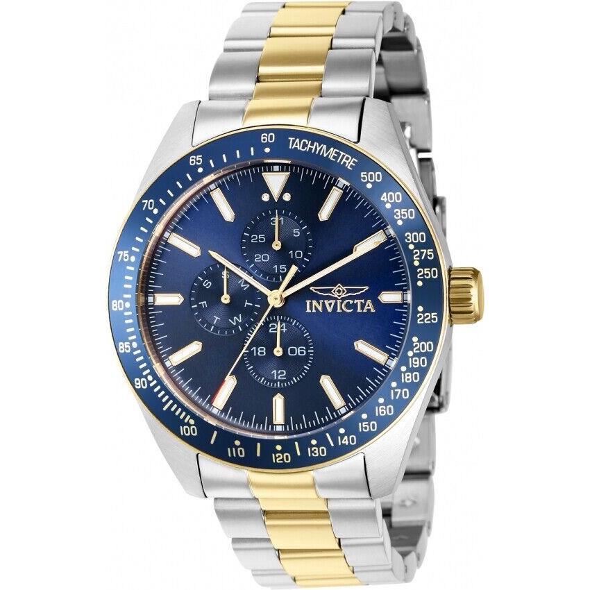 Invicta Aviator Quartz Blue Dial Men`s Watch 39076