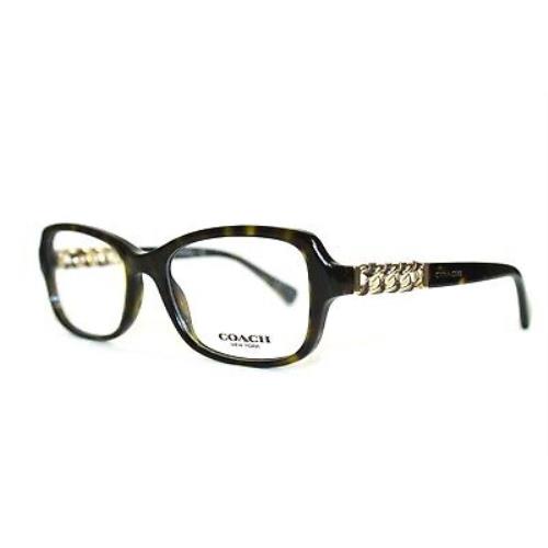 Coach HC 6075Q 5120 Tortoise Eyeglasses Womens 52-18-135 MM