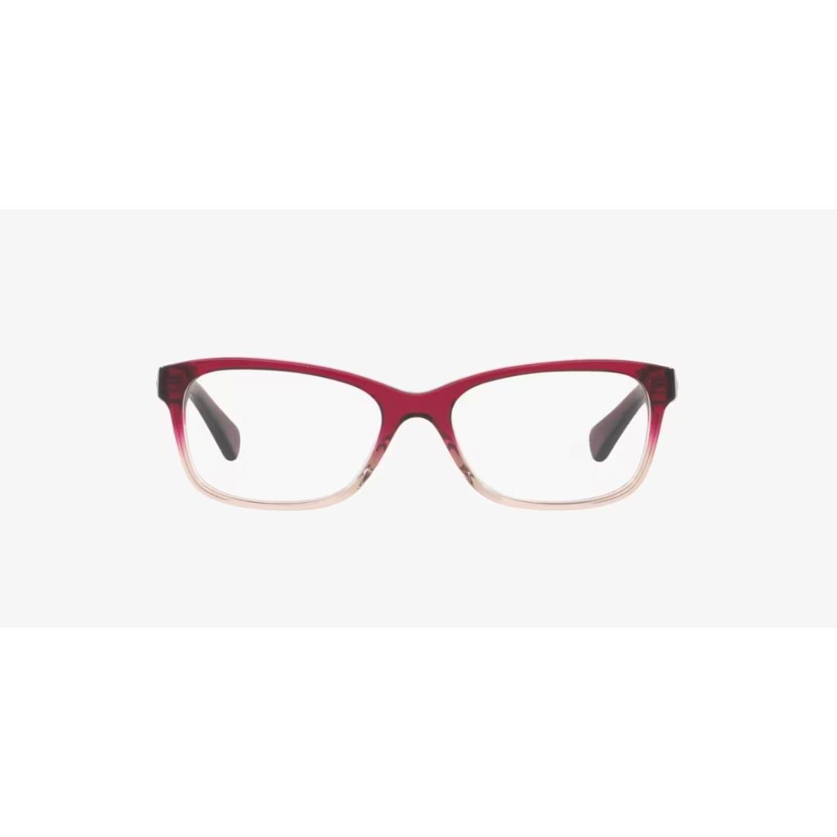 Coach HC6089 5484 Red Beige Gradient Eyeglasses 51-16-135