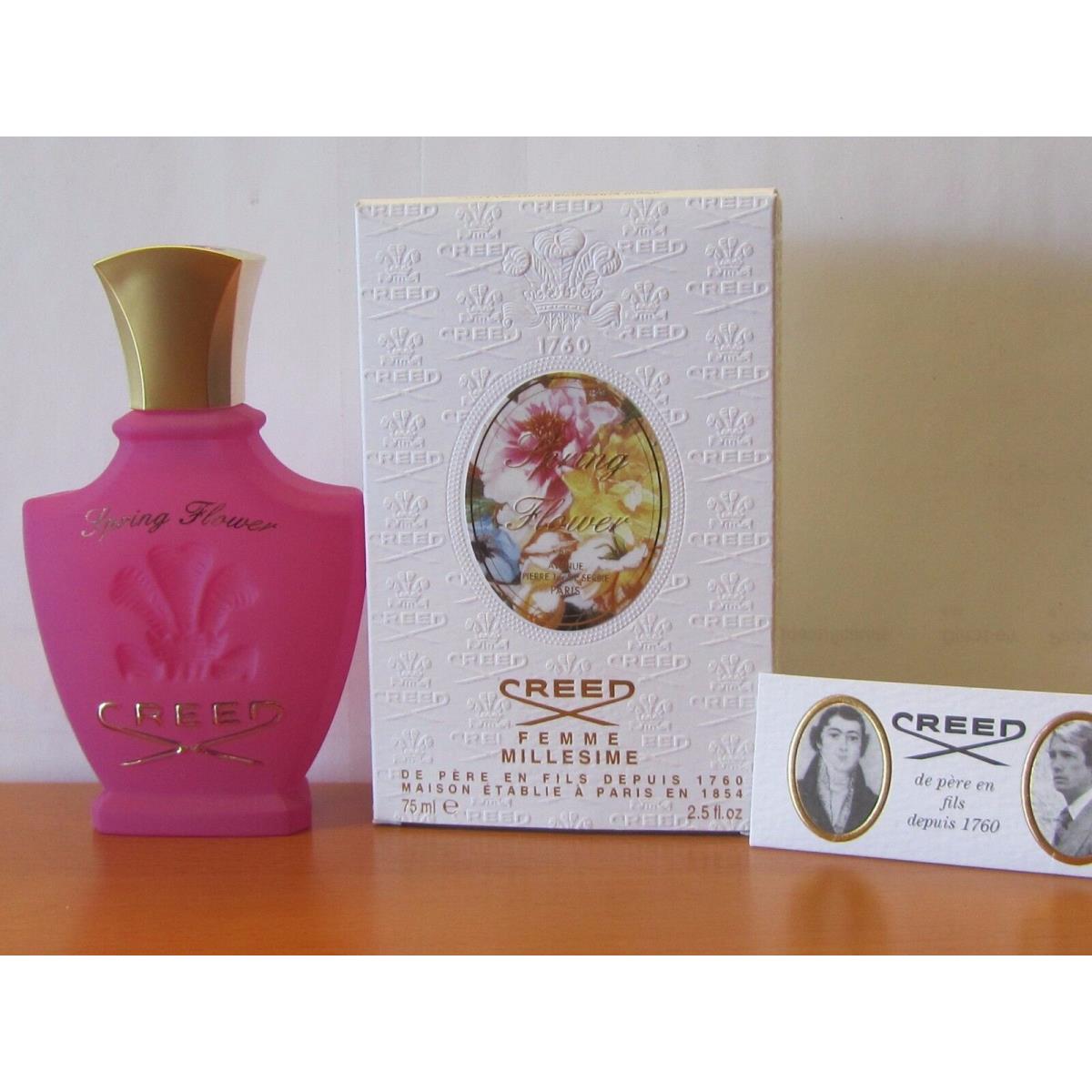 Creed Spring Flower Perfume Women 2.5 Oz/ 75 ml Millesime Eau De Parfum Spray