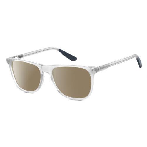 Under Armour 5018/G Unisex Polarized Sunglasses Crystal Grey Blue 54mm 4 Options Amber Brown Polar