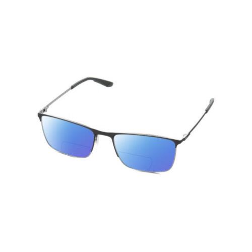 Under Armour 5006/G Unisex Polarized Bifocal Sunglasses Brown Gunmetal Grey 57mm Blue Mirror