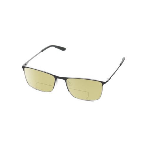 Under Armour 5006/G Unisex Polarized Bifocal Sunglasses Brown Gunmetal Grey 57mm Yellow