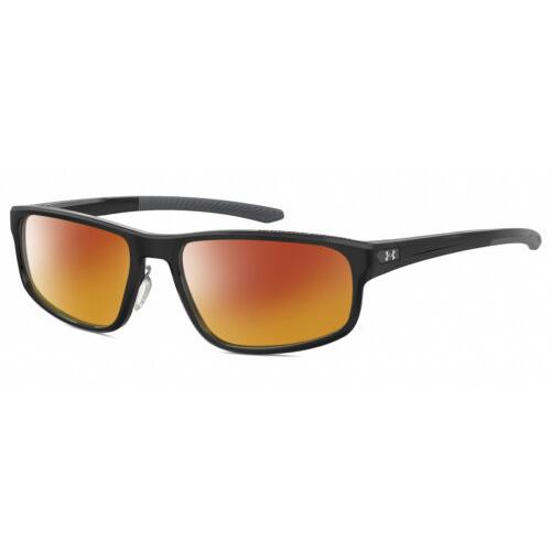 Under Armour UA-5014 Mens Designer Polarized Sunglasses Black Grey 56mm 4 Option Red Mirror Polar