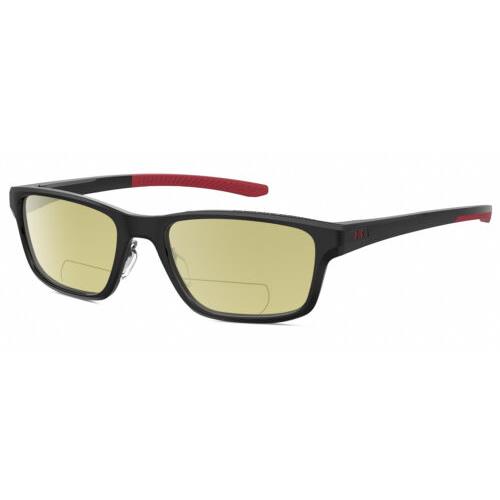 Under Armour UA-5000/G Men Polarized Bifocal Sunglasses Black Red 55mm 41 Option Yellow
