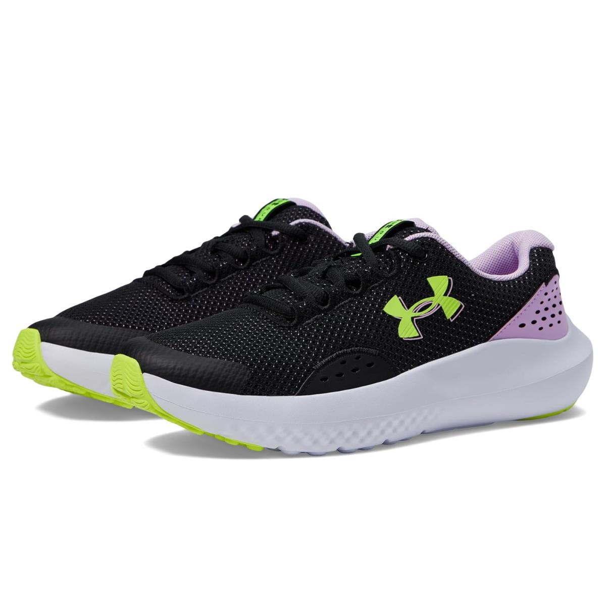 Girl`s Sneakers Athletic Shoes Under Armour Kids Surge 4 Big Kid