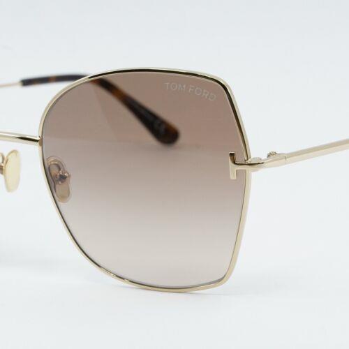 Tom Ford sunglasses  - Frame: Gold, Lens: Gradient Brown, Code: 0