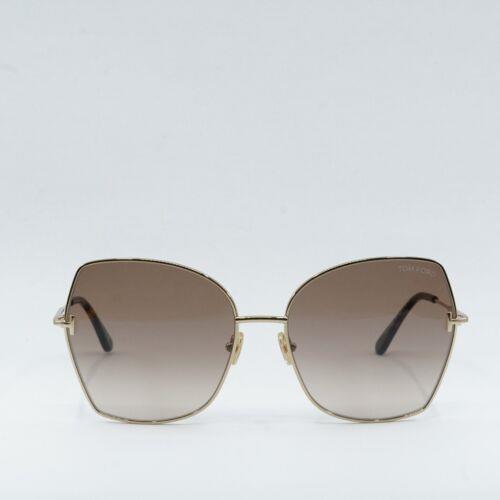 Tom Ford sunglasses  - Frame: Gold, Lens: Gradient Brown, Code: 1