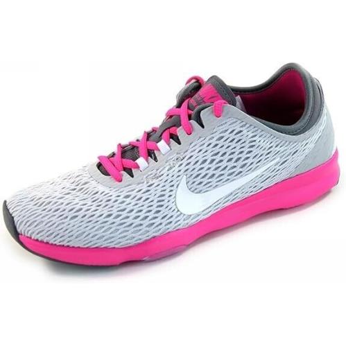 Nike Women`s Zoom Cross Training Shoes Grey 8M - Gray
