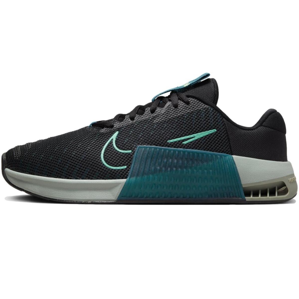 Size 12 - Nike Men`s Metcon 9 `black Geode Teal` Shoes DZ2617-003 - Black