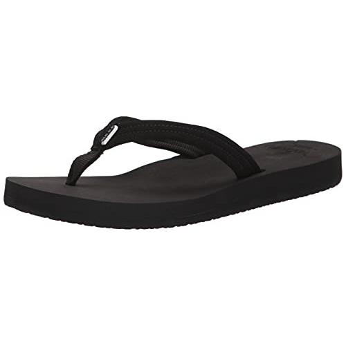 Reef Women`s Cushion Breeze Sandals Black/black 8