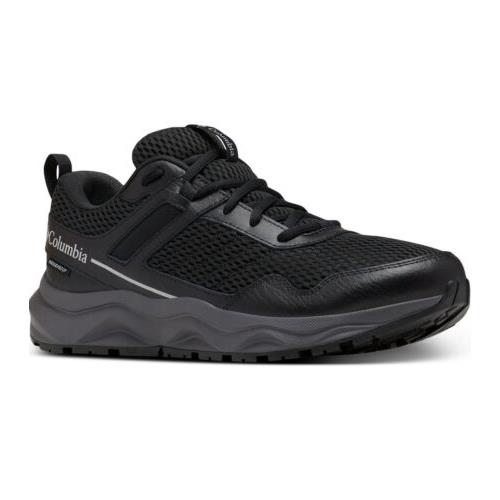 Columbia Plateau Black and Whitewaterproof Hiking/walking Shoes/sneaker 10 M