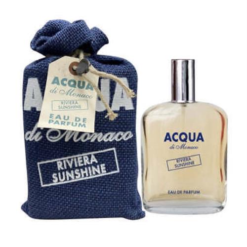Riviera Sunshine by Acqua Di Monaco Perfume Unisex Edp 3.3 / 3.4 oz in Bag