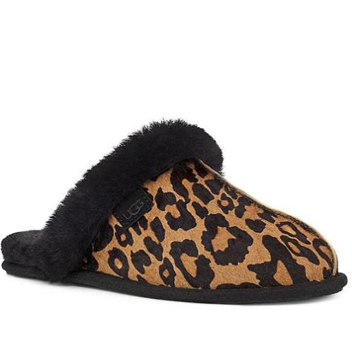 Ugg Women`s Scuffette Panther Slipper in Butterscotch - butterscotch