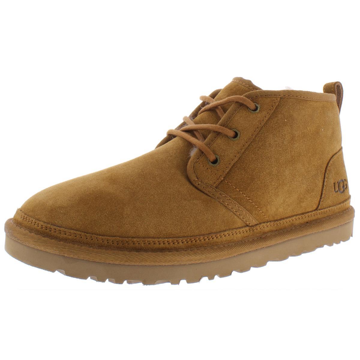 Ugg Womens Neumel Suede Shearling Bootie Casual Boots Shoes Bhfo 9478 Chestnut