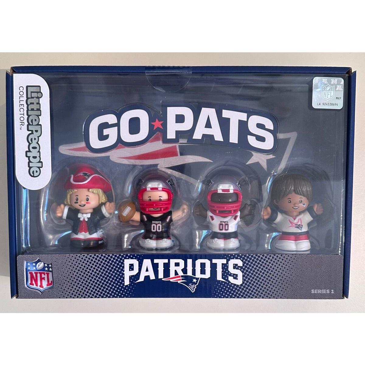 Fisher-price Little People England Patriots Collector Figure 4 Pack Toy Set