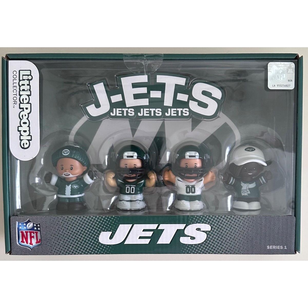 Fisher-price Little People York Jets Collector Figure 4 Pack Toy Set