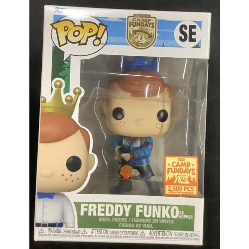 Funko Pop Camp Fundays Freddy as Hopper LE 2500 Stranger Things