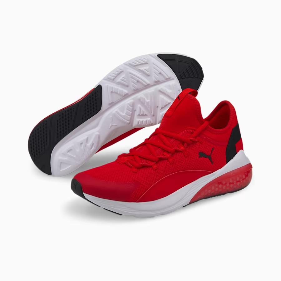 Puma Men`s Cell Vive Running Shoes Sizes US 9.5 10 Red 376180_03 - Red