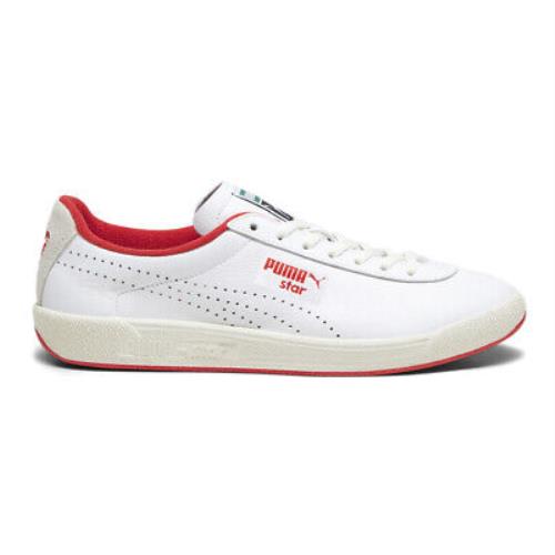 Puma Star Strawberries and Cream Lace Up Mens White Sneakers Casual Shoes 39319