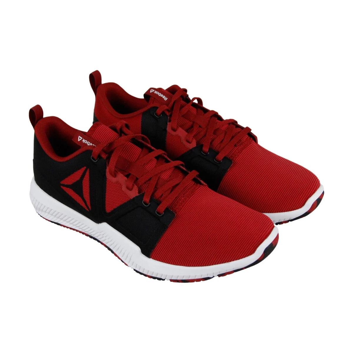 Reebok Hydrorush CN4028 Men`s Red Black Low Top Training Shoes Size US 11 RBK36 - Red Black
