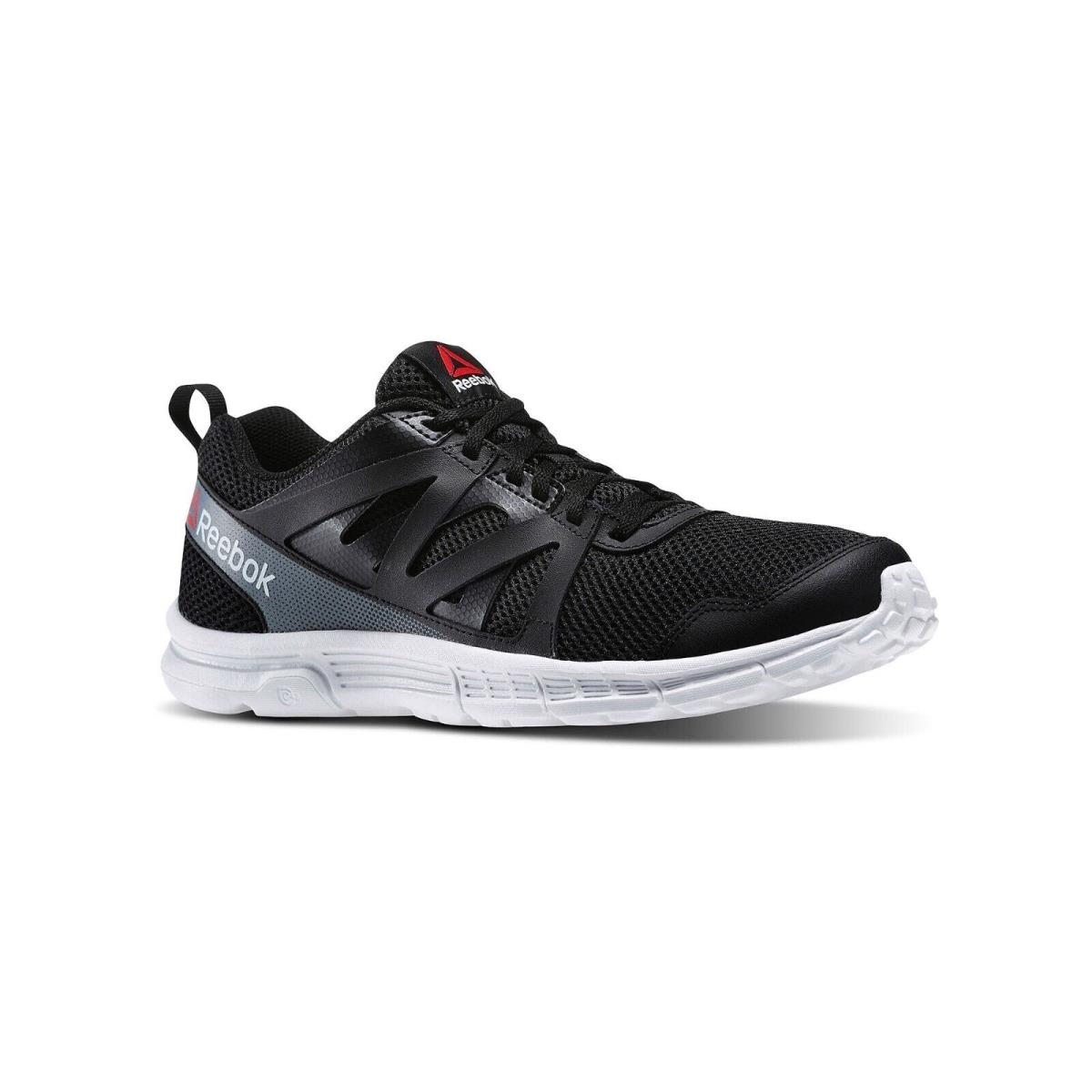 Reebok Run Supreme 2.0 MT VT2082 Mens Black Low Top Running Shoes Size 12 RBK120