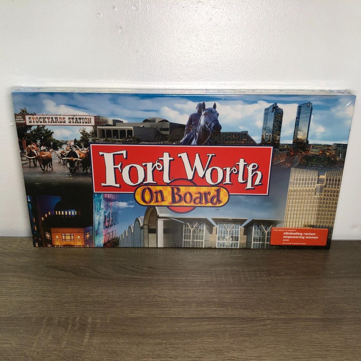 Fort Worth Opoly Monopoly Board Game on Board Dfw Texas Dallas Terrant