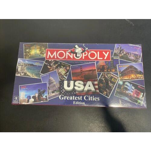 Monopoly Usa Greatest Cities Edition Sma Hasbro
