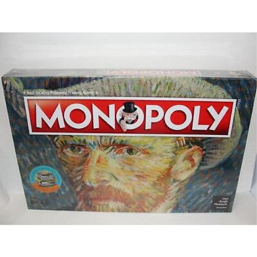 Monopoly Vincent Van Gogh Museum Amsterdam Board Game - - English
